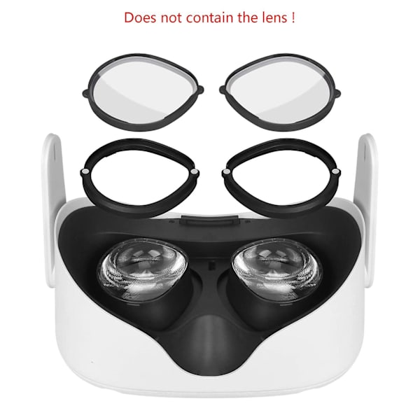 Til Oculus Quest 2 Vr Magnetisk Brille Linse Ramme Hurtig Adskillelse Clip Linse Beskyttelse Til Vr Gl