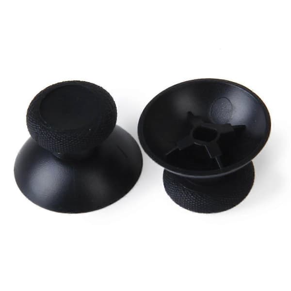 1 par Thumbstick Joystick erstatning for Svart