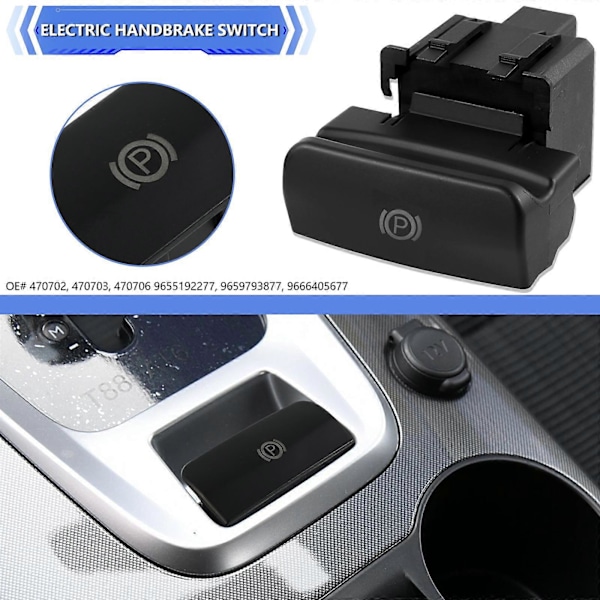 For Peugeot 3008/5008 308 Citroen C4 Picasso Grand C4 II DS4 DS5 DS6 Elektronisk Parkeringsbrems Håndbremsbryter Direkte Erstatning