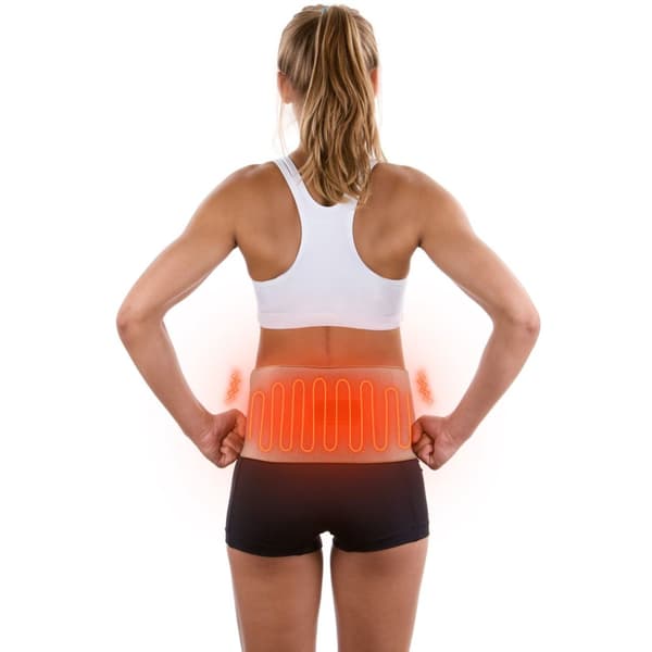 Rechargeable Heat Belt, 2 Massage Modes & Heat Function