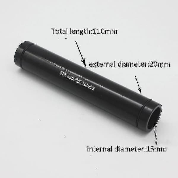 Cykel Thru-axel 20mm Thru-axel till 15mm Thru-axel Adapter 110mm
