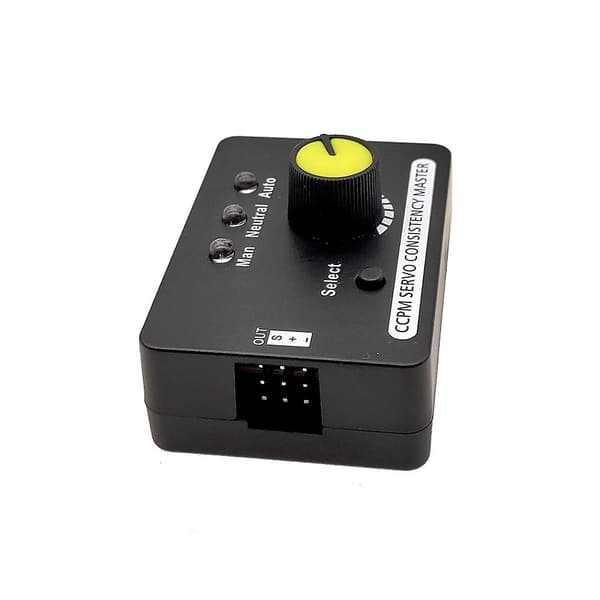 Multi Servo Tester 3CH ECS Konsistens Hastighetskontroller Strømkanaler CCPM Master Checker RC Drone
