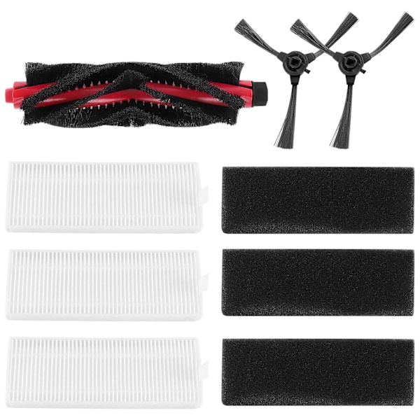 Rulle Sidebørste HEPA Filter for M520/M501-B/M501-A/M571/T700/T800/K7 Robot Støvsuger Tilbehørssett