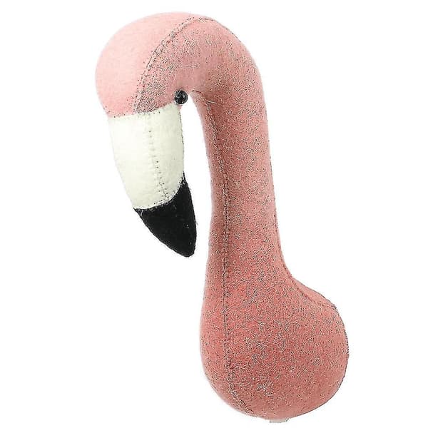 Dip Dyed Flamingo Mini Filt Vegghode