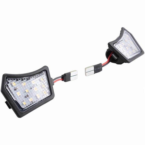 2 st LED-lampor under spegel, välkomstlampor för C30 C70 S40 S60 S80 V40 V50 V70 XC70 XC9