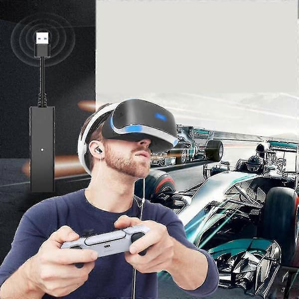Adapterkabel for PS5 VR Mini Kamera Adapterkontakt for 5 PS5 PS4 VR Adapterkontakt Tilbehør