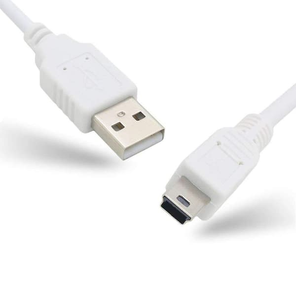 USB-ladekabel for Lullaby Bay LB603 babymonitor - Hvit