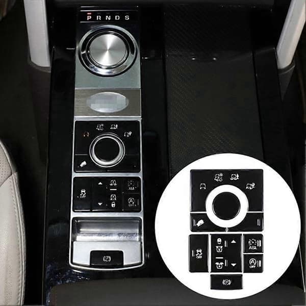 Bil Terrain Mode Knap Mærkat til Range Rover Sport 2014-2016 Interiør Modifikation Tilbehør