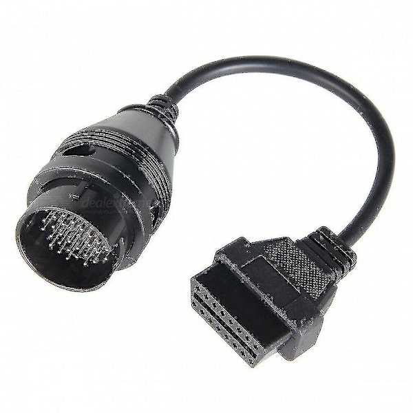 Passer til Iveco 38-polet til 16-polet OBD2-stikkabel Scanner Adapter