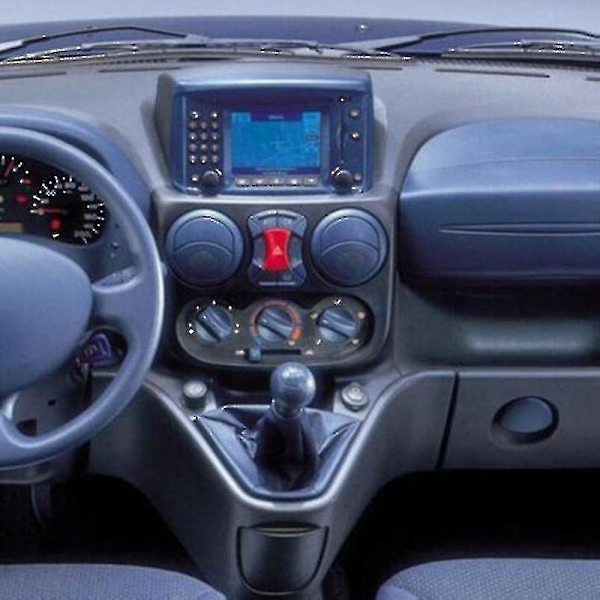 Bilstereo Radio DVD Panel Audio Montering Fascia Kit För Doblo 2002-2017 DVD Ominstallationsram Dash Kit