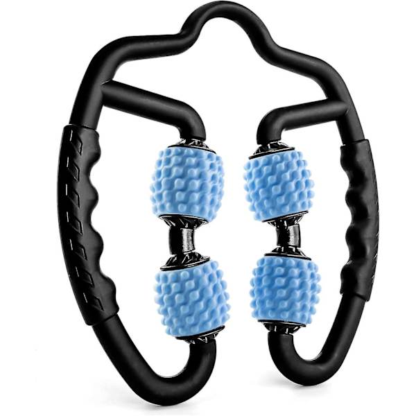 Foam Roller Massasje, Kalve Foam Massasjeverktøy, Arm Smertelindring, Stive og Stramme Muskler, Fascia Roller Blå