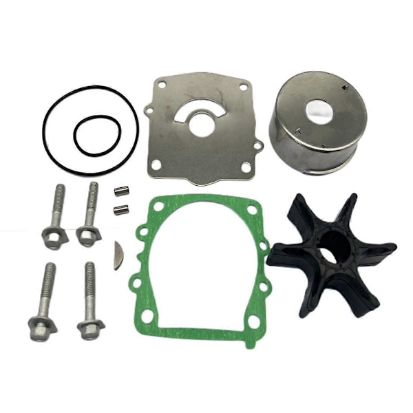 Vandpumpe Impeller Kit med Hus 6G5-W0078-A1 6G5-W0078-01-00 til Yamaha 2-takts 150 175 200 22