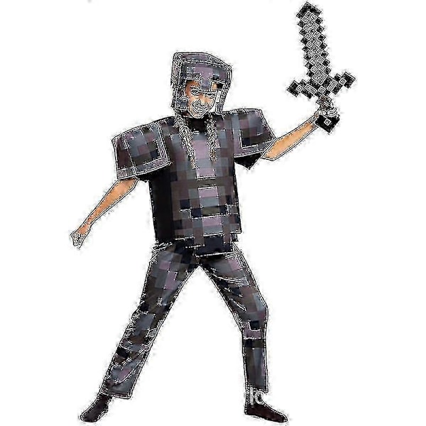 My World Minecraft Diamantrustning Serie Cosplay Spelkaraktär Performance Kostym