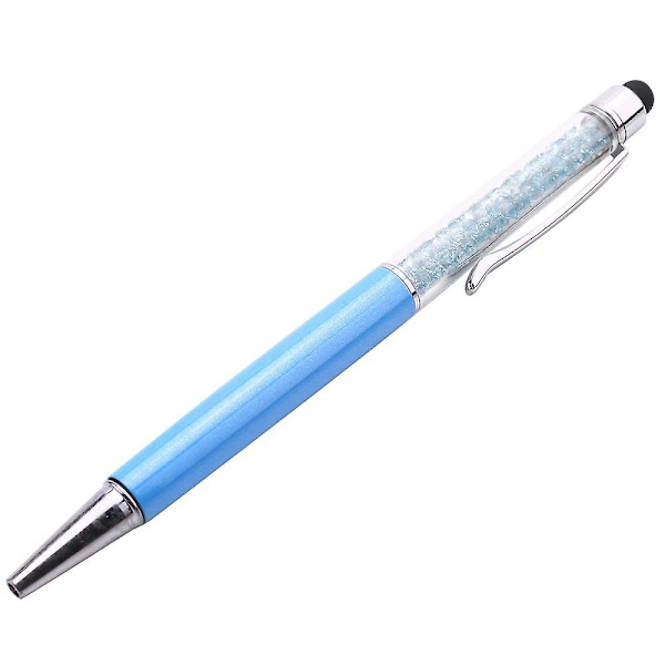5 stk. tilfældige farverige krystalpenne Diamant kuglepenne Mode Kreativ Stylus Touch Pen Nyhed G