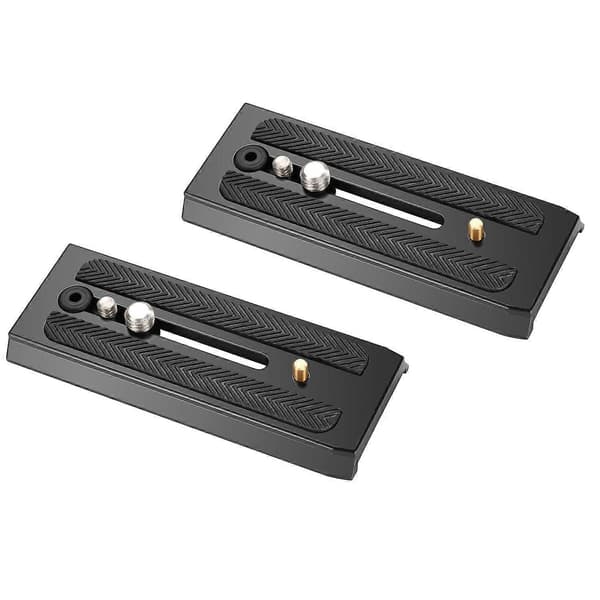 501PL Glidende Quick Release Plade Adapter til Manfrotto 500ah 701 577 Benro S4