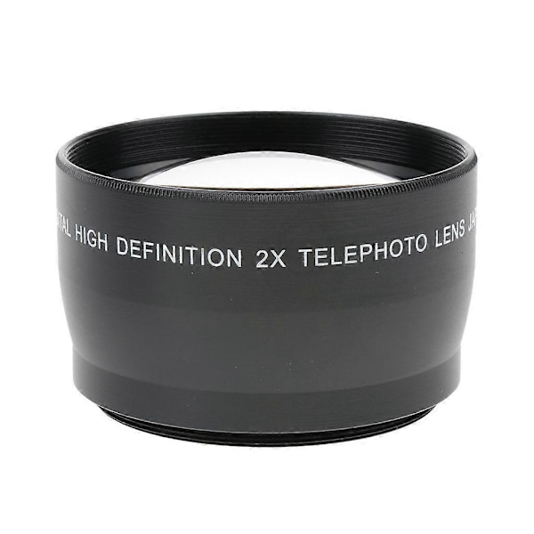 55mm 2x Forstørrelse Telefotolinse til DSLR Kameraer/Videokameraer