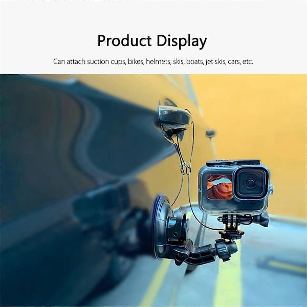 Anti-Lost Wire Rope Sikkerhetsline for GoPro 12 11 10 9 8 SJCAM AKASO Insta360 X4 X3 for DJI Osmo Actio