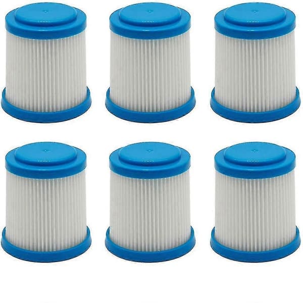 6 st Vpf20 Ersättningsfilter Kompatibelt Med Black&decker Pet Smartech Lithium 2024THO