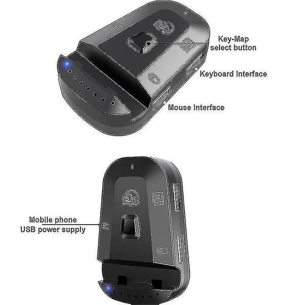 Pubg Mobile Gamepad Controller Usb Gaming Keyboard Mouse Converter For Ios 13.4 Android To Pc Bluet