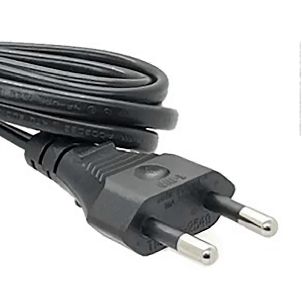 Yleisvirtajohto 1,5M 2-reikäinen latauskaapeli 8-merkkinen pää LED LCD TV Samsung -tulostimelle