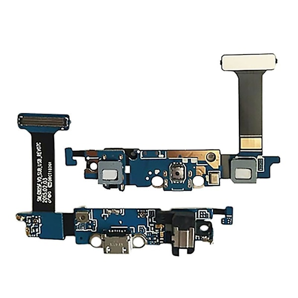 USB Dock Ladeport Flexkabel for Galaxy S6 Edge /G925F med Mikrofon og Hodetelefon Erstatning