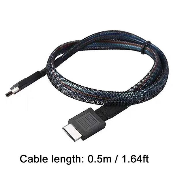 Mini Sas Server Multifunktionell Praktisk Hårddisk Kabel Oculink SFF-8611 Pcie4.0 Array Kort Conne