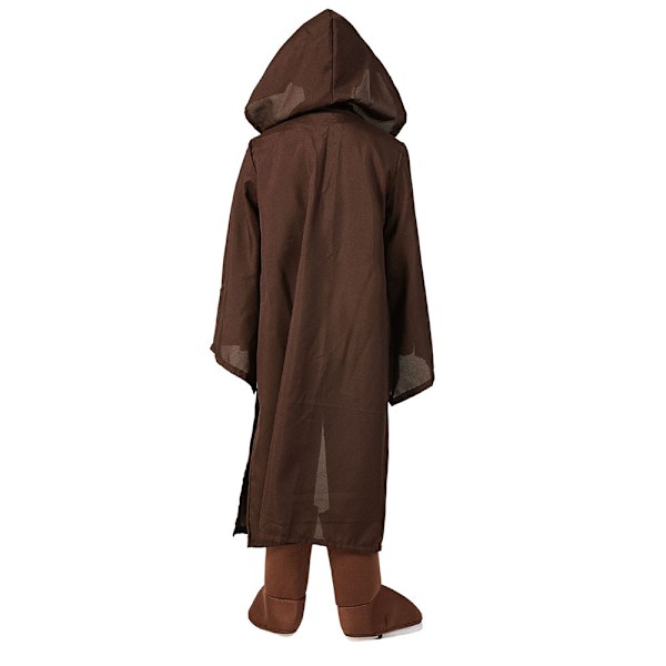 Jedi Warrior Full Set Cosplay Kostym för Barn - Storlek: M