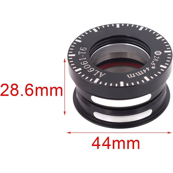 44mm Taitettavan Pyörän Ohjainlaakeri 28.6mm Putkelle - Polkupyörän Laakeri Ohjainlaakerikuppisarja