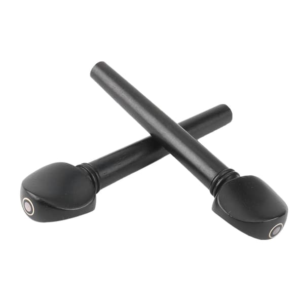 12 stk Sorte Violin Stemmeskruer 8,2x2,3 cm Stemmeskruer Violin Dele Tilbehør