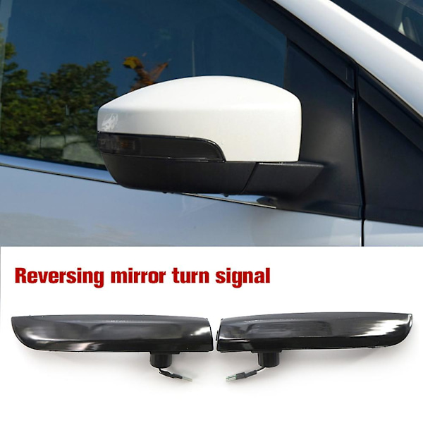 1 par LED dynamiske blinklys side speil blinklys for Ford Kuga Escape EcoSport 2013-2018 C-Max Focus CJ5413B383AB