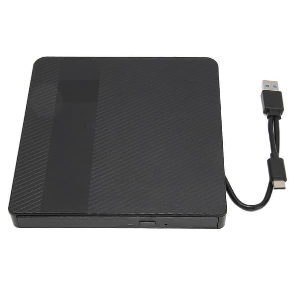 Extern DVD-enhet USB3.0 Typ C Universell CD DVD RW-brännare för Linux för Windows för OS X för stationär PC