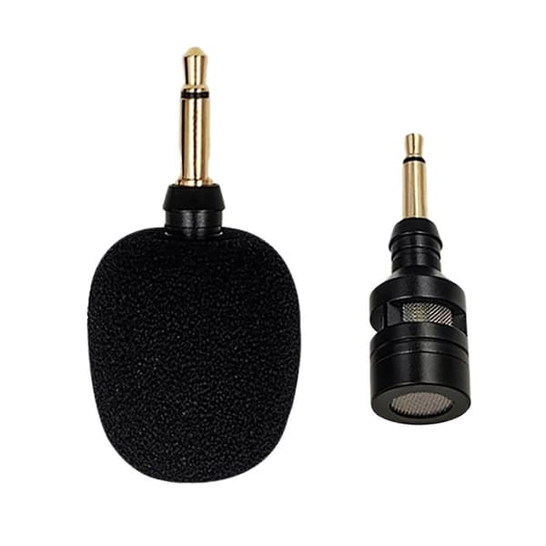 Mini Kondensaattorimikrofoni Lavalier-mikrofoni Mikrofonikuuloke Kaiutinmikrofoni