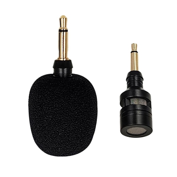 Mini Kondensatormikrofon Lavaliermikrofon Mikrofonheadset Högtalarmikrofon