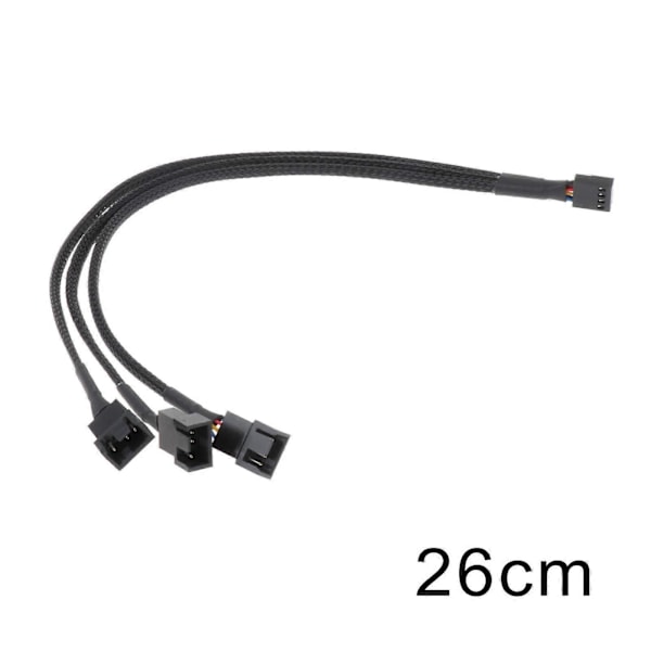 4-Pin PWM Splitterkabel PC Fläktanslutningskabel Förlängningskabel för PWM-fläkt