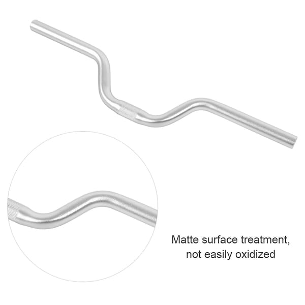 Aluminium Cykel Fixed Gear Riser Bar Styre 25.4mm*520mm