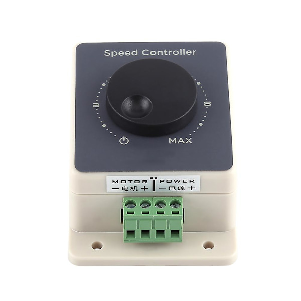 PWM-motorhastighetsregulator DC10-60V 20A Vattentät Skal Pulsviddmodulator