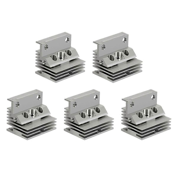 Kylare Kit för K1/K1 MAX Hot End - Metallkylare för 3D-skrivartillbehör, 5 st