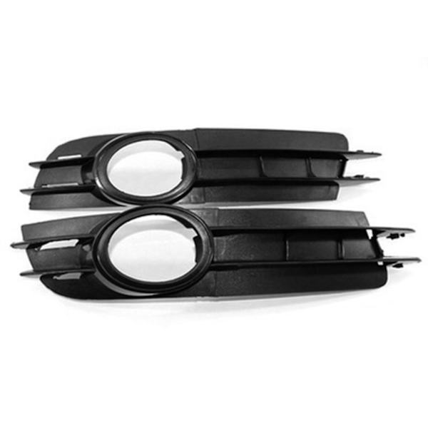 2X Framlampor Dimljus Galler Grill för - A6 och A6 C6 2005 2006 2007 2008 4F0807681A 4F0807682A