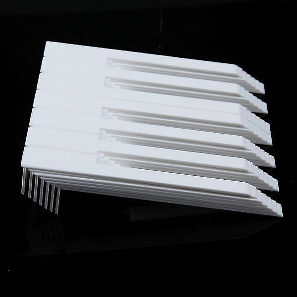 52 st/lot Pianotillbehör Vita Pianotangenter Reparationsdelar För Piano (5,1 mm)
