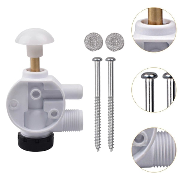 RV Toilet Vandventil Kit Trailer Toilet Reparationssæt til 5149 5147 511 H