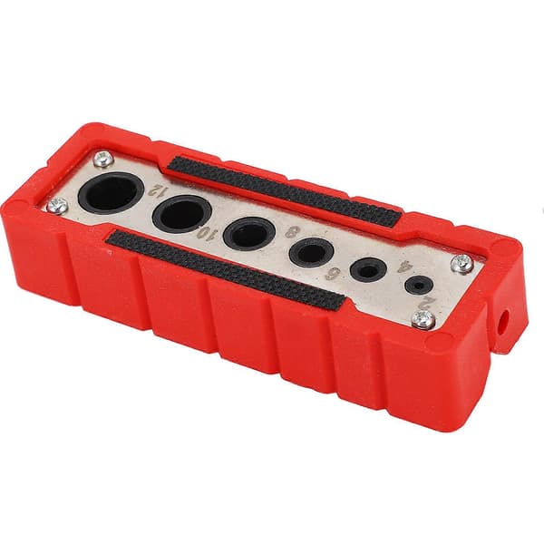 Håndholdt Borguide 2 til 12 mm Trebearbeiding Boringslokalisator Tre Doweling Hullguide