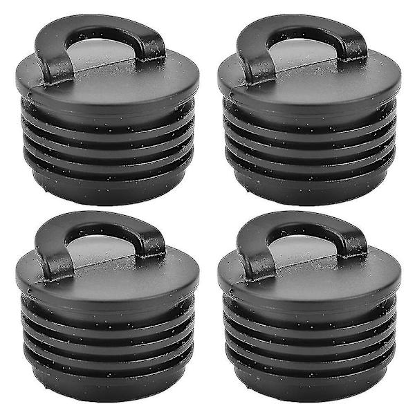 4 st Kayaks Båtdräneringsplugg Universal Dräneringsplugg Kit Båtdräneringshål Pluggar