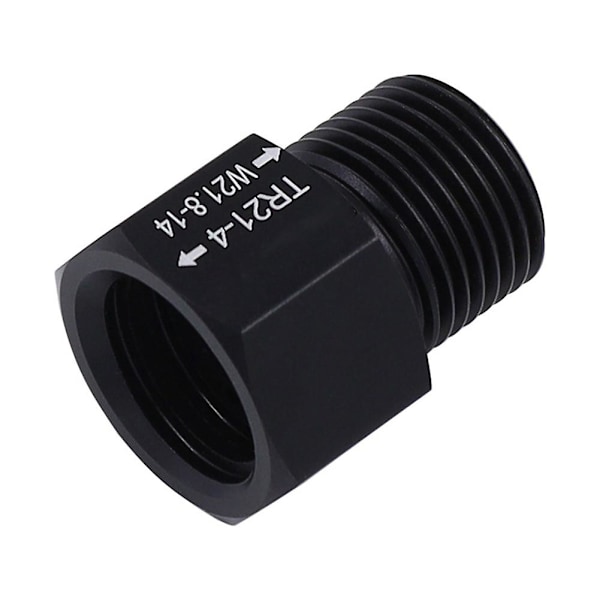 CO2-sylinderadapter, T21-4 til W21.8-14 Adapterkonverter til CO2-sylinder for