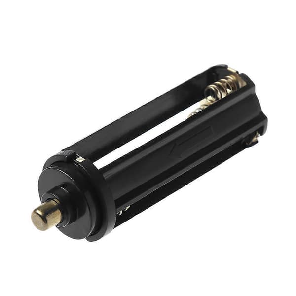 Cylindrisk Type Plastik Batteriholder Til 3x AAA Til 18650 Batteri Konverter