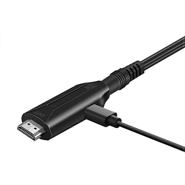 Til PS2 Til -Kompatibel Audio Video Konverter Adapter Support til PS 1/2 til HDTV PC Full HD Kabel