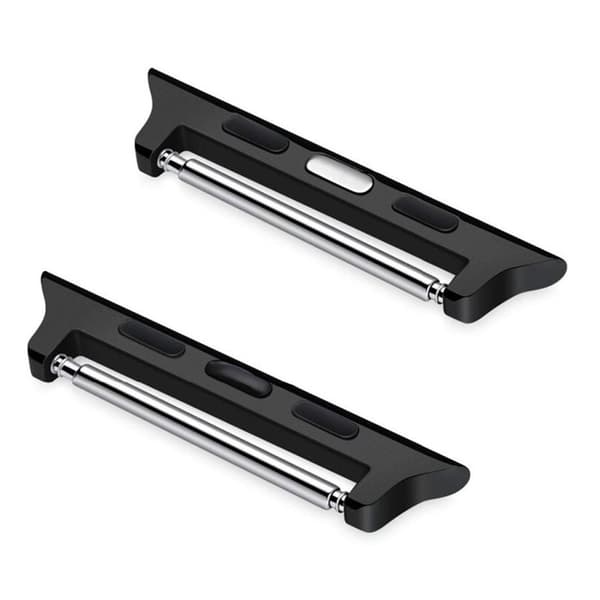Apple Watch Adapter Connector 22mm Watch Strap Black 42/44/45/49