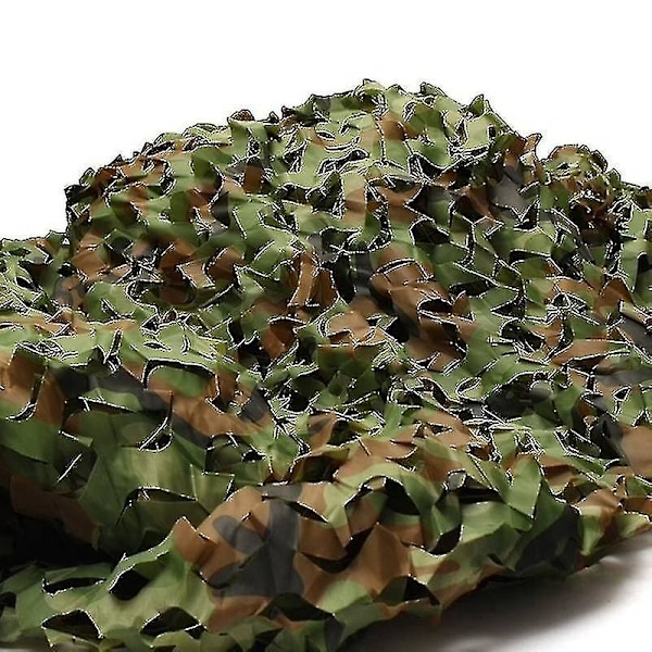 Camo Netting Solskærm Camouflage Net Gardin Patio Mesh Net Til Camping Skydning Jagt