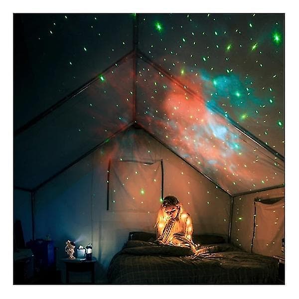 Astronaut Natlampe / Galaxylampe - Stjernehimmelsprojektor