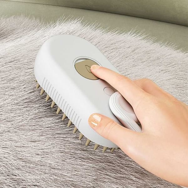 Kat- og Hundebørste med Damp – Massagebørste til Dyr