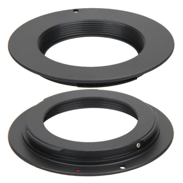M42 objektiv til EF Mount Adapter sort